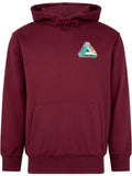 Palace Tri-Dart "Burgundy" drawstring hoodie