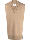 Maison Margiela layered V-neck vest