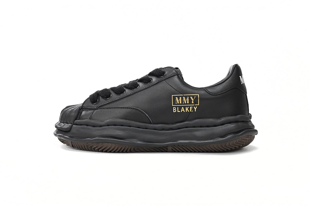 Maison Mihara Yasuhiro Blakey Puffer OG Sole Leather Low Black NO.751 RSNOW A12FW723