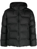 Rains Alta hooded quilted jacket
