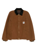 sacai x Carhartt zip-up contrast-collar jacket