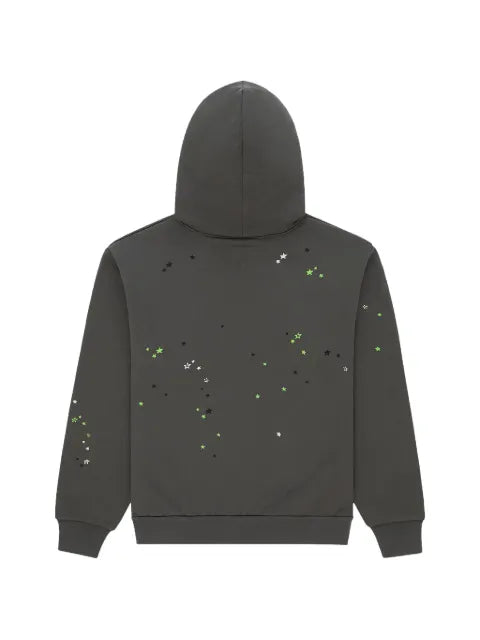SP5DER Punk V2 spider-web hoodie