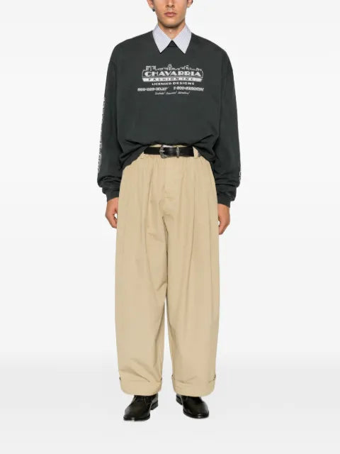 Willy Chavarria Buffalo logo-print sweatshirt
