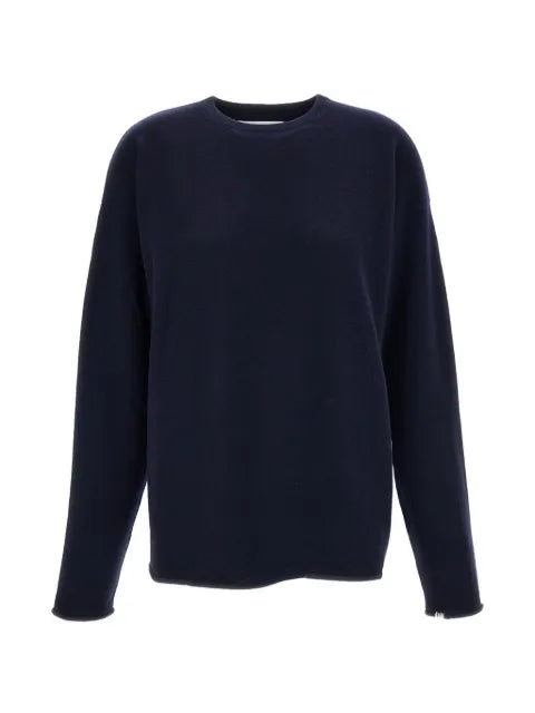 extreme cashmere crew-neck oversized sweater
