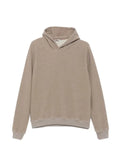 04651 / A TRIP IN A BAG ribbed-hem hoodie