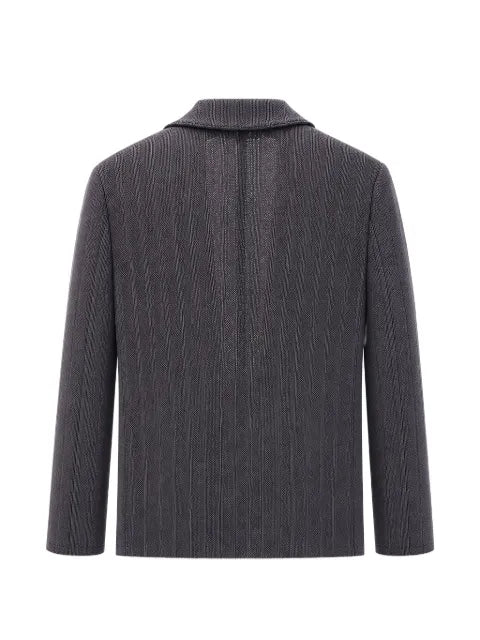 Tombolini pinstripe-pattern notched-lapel jacket