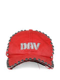 Joshua J. studded baseball capdetail