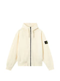 Stone Island 6100009 organic cotton fleece hoodie