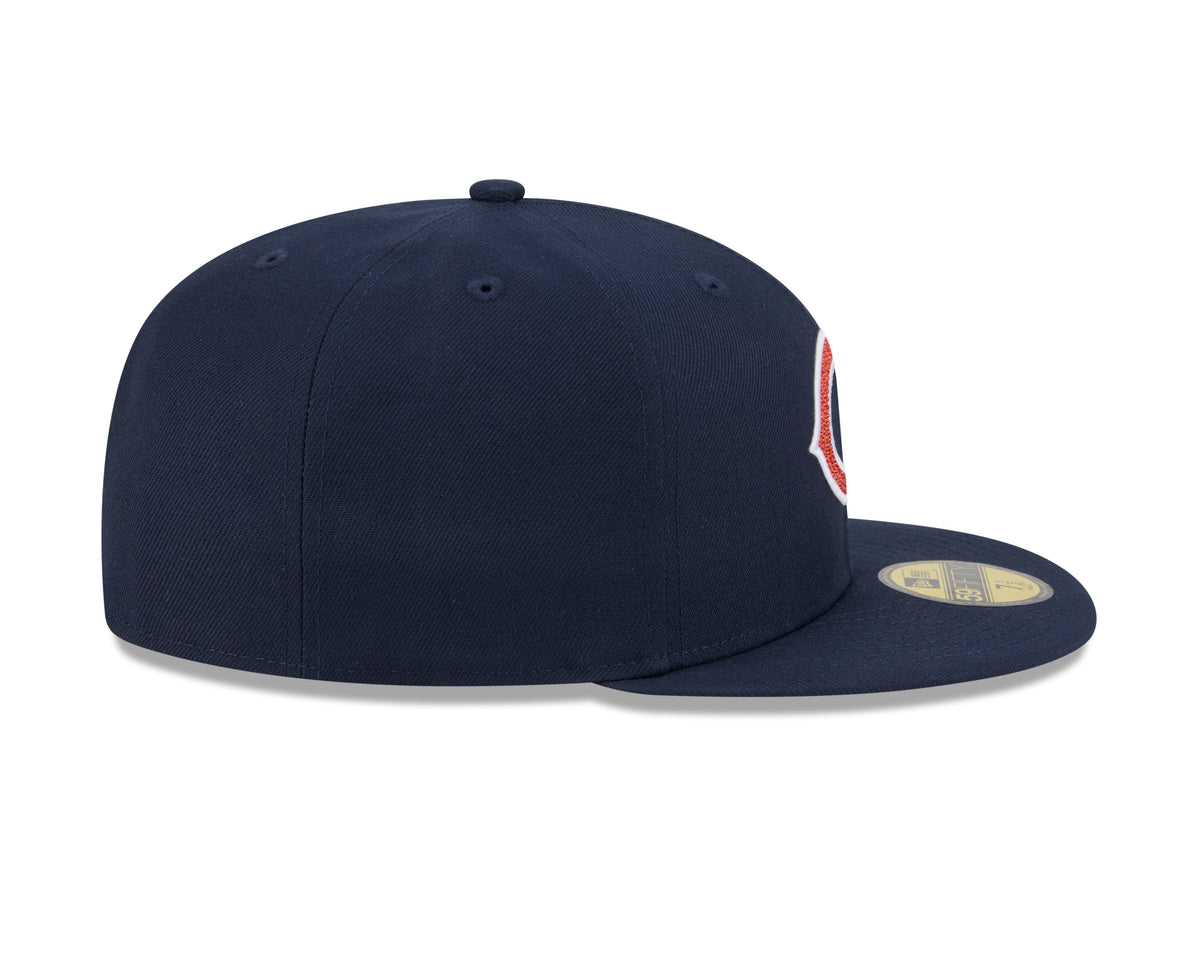 New Era 5950 Chicago Bears Rhinestone Badge Fitted Hat