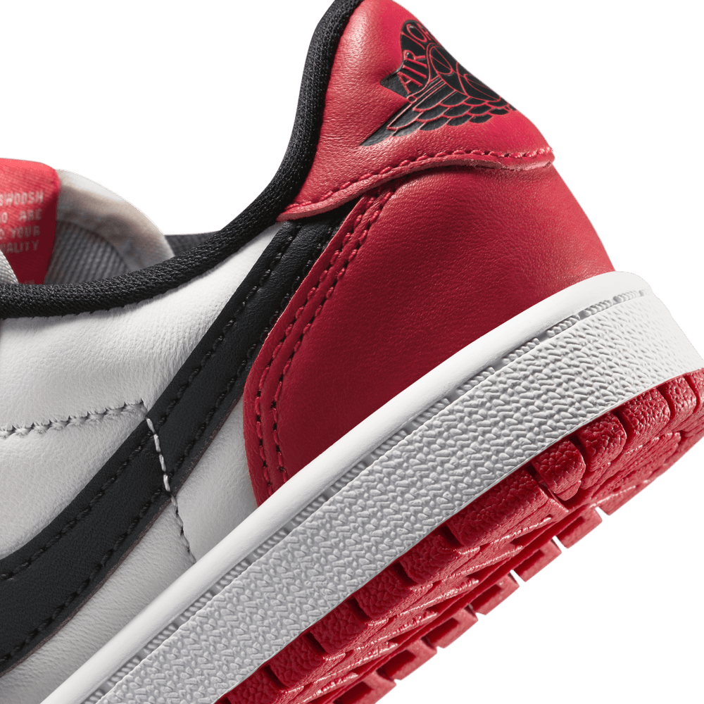 PS Air Jordan 1 Retro Low OG 'Varsity Red/Black-Summit White'