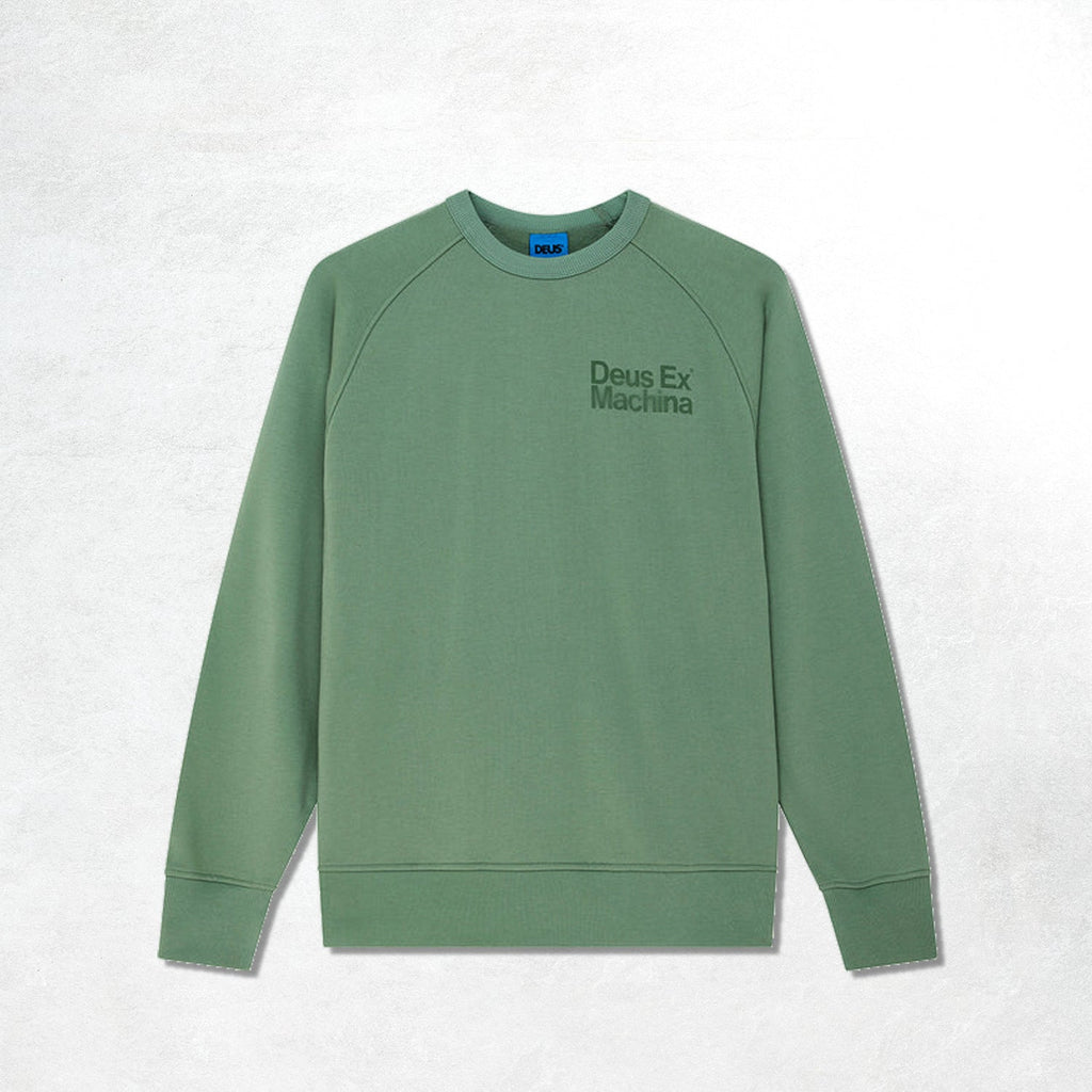Deus Plenty Good Crew: Loden Frost Green