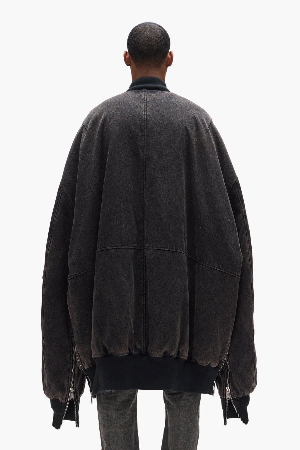 Purple X Alpha Industries Giant Bomber