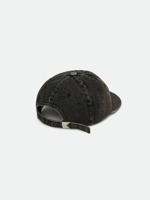 Rhude St Rhude Seal Denim Curved Brim Hat
