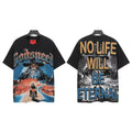 Godspeed No Life Will Be Eternal Wizard Graphic T-Shirt