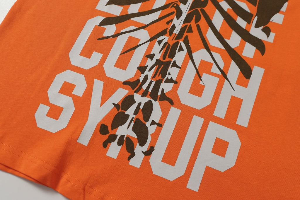 THAT'S A AWFUL LOT OF COUGH SYRUP Ribcage Graphic T-Shirt