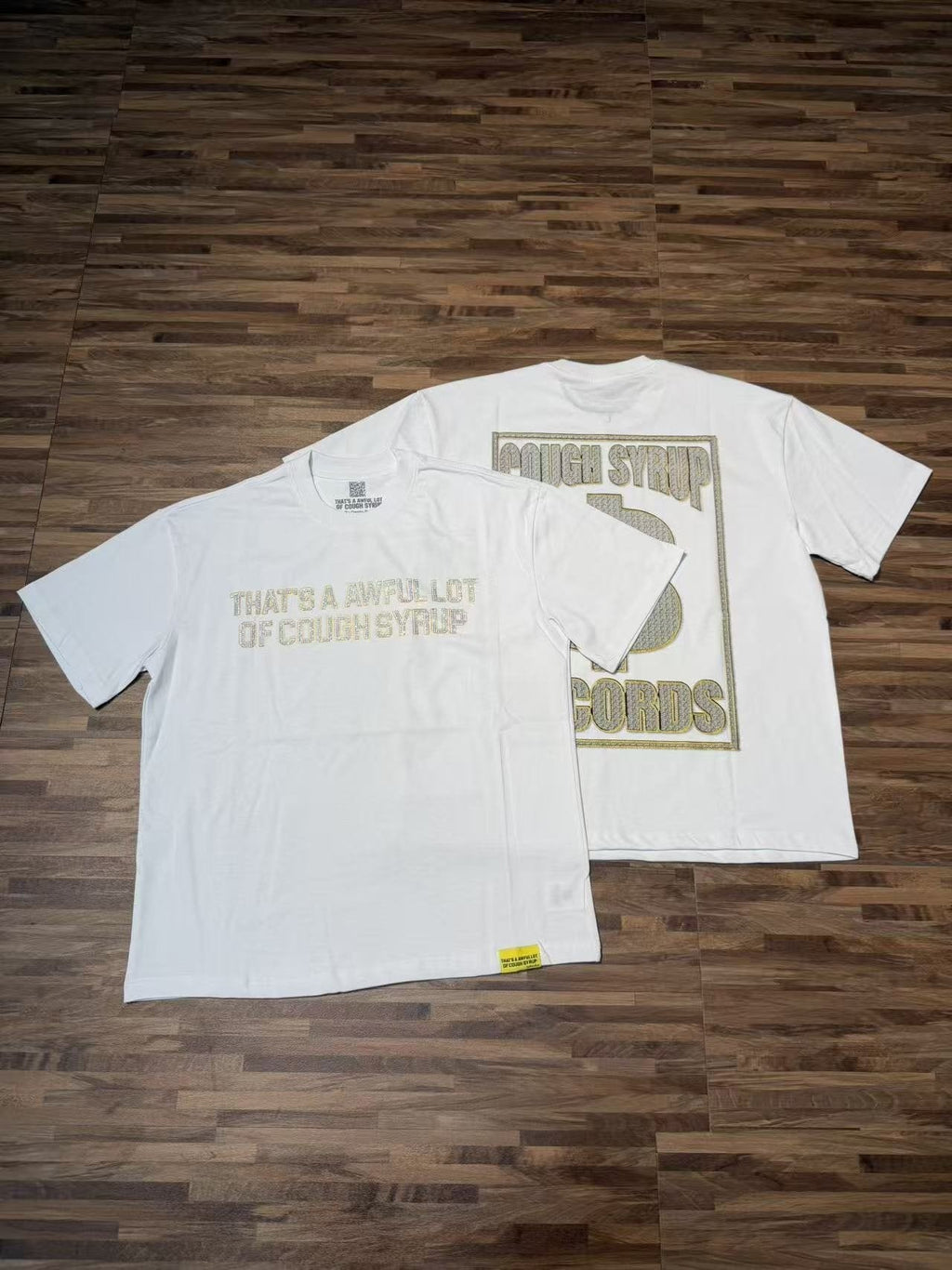 THAT'S A AWFUL LOT OF COUGH SYRUP Dough Syrup Records Dollar Graphic T-Shirt