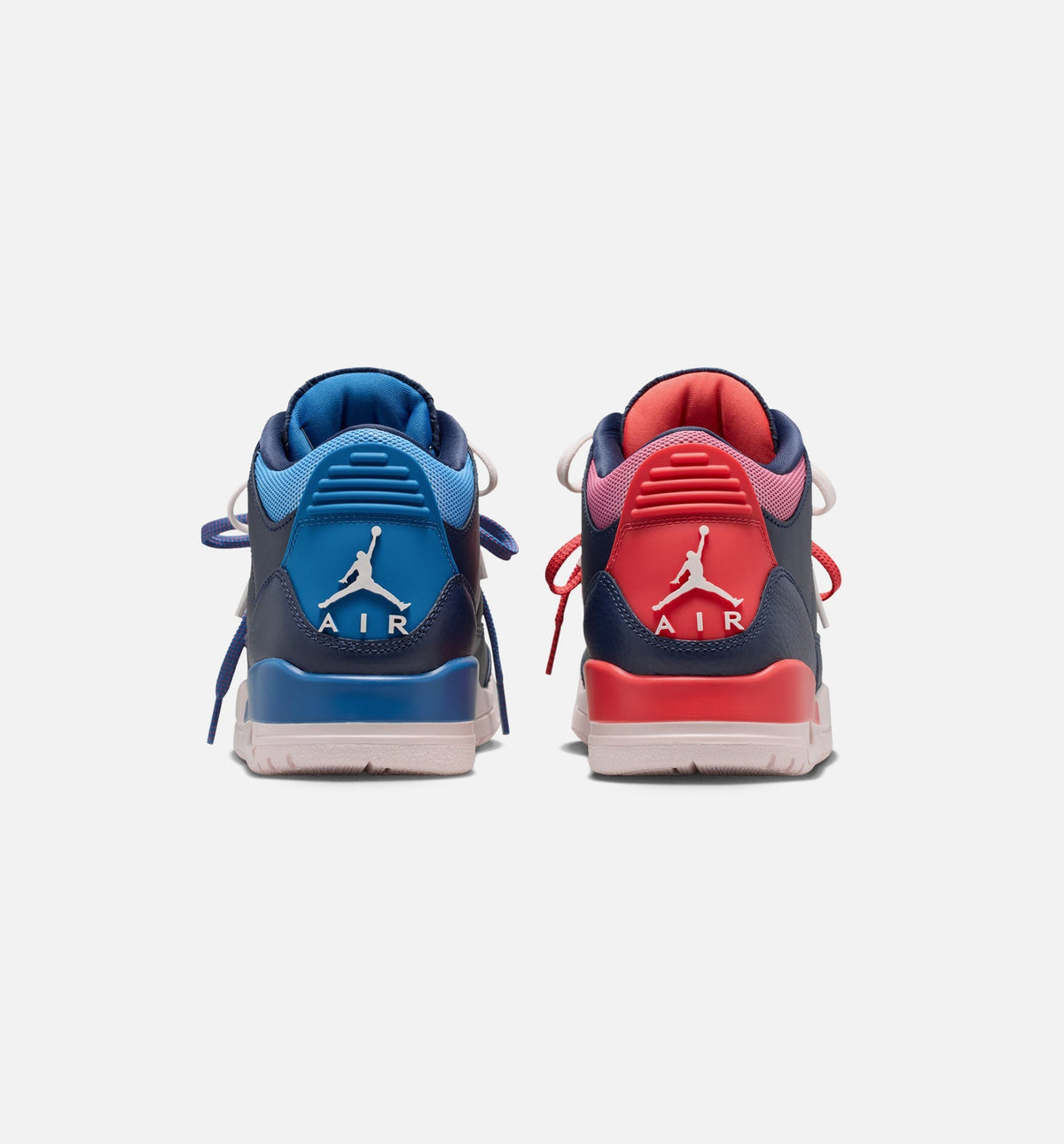 Air Jordan 3 Retro Womens Lifestyle Shoe - Deep Ocean Blue/Chalk/Track Red