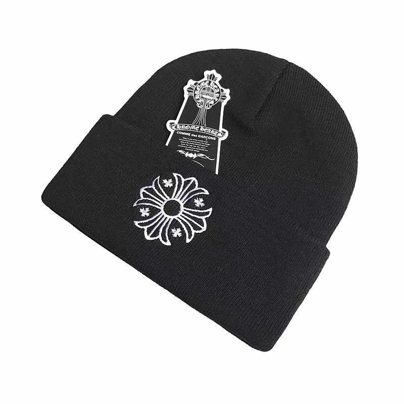 Chrome Hearts Plus Cross Beanie Black