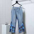 Chrome Hearts Designer Washed Jeans