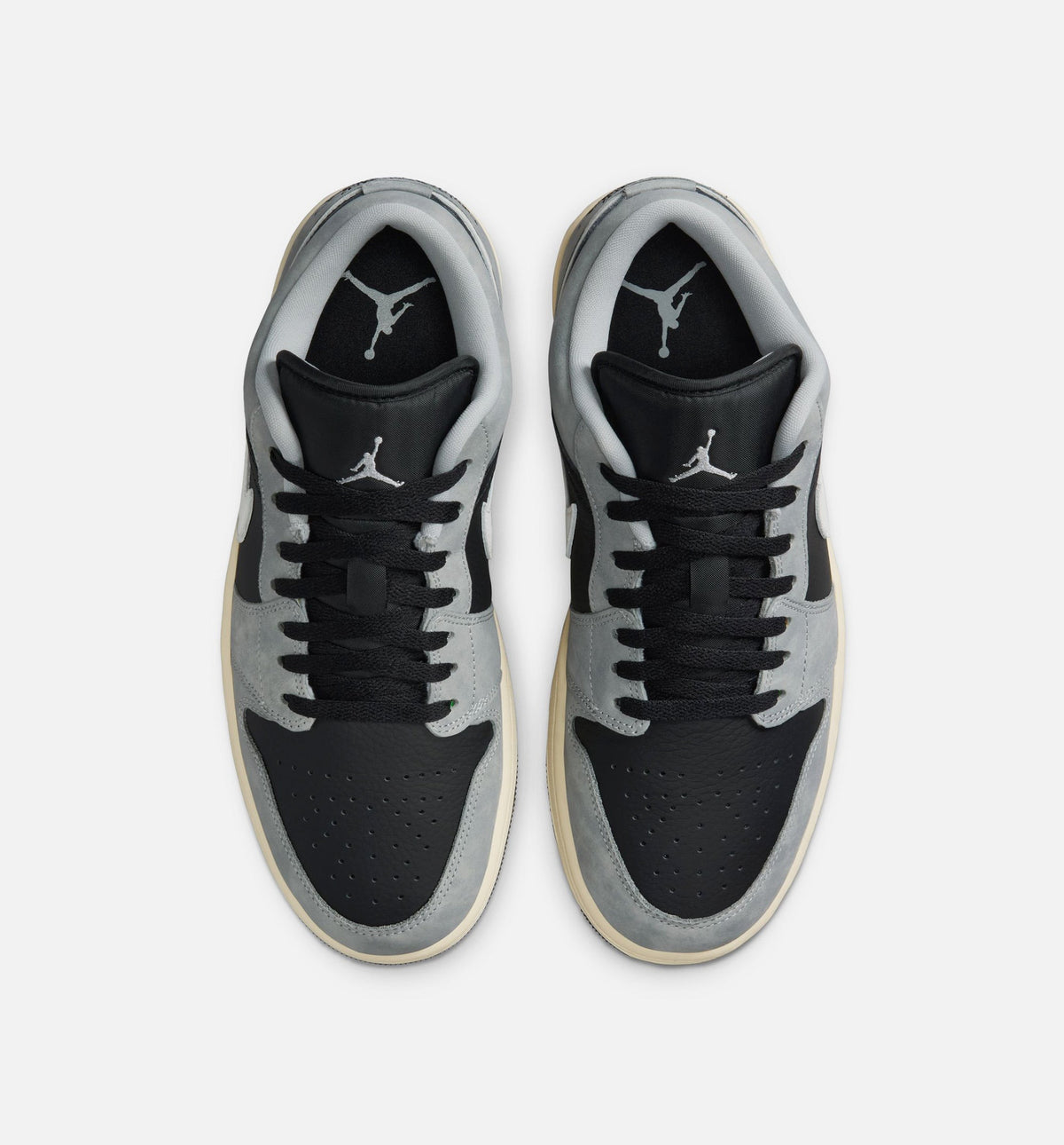 Air Jordan 1 Low SE Mens Lifestyle Shoe - Light Smoke Grey/White/Off Noir