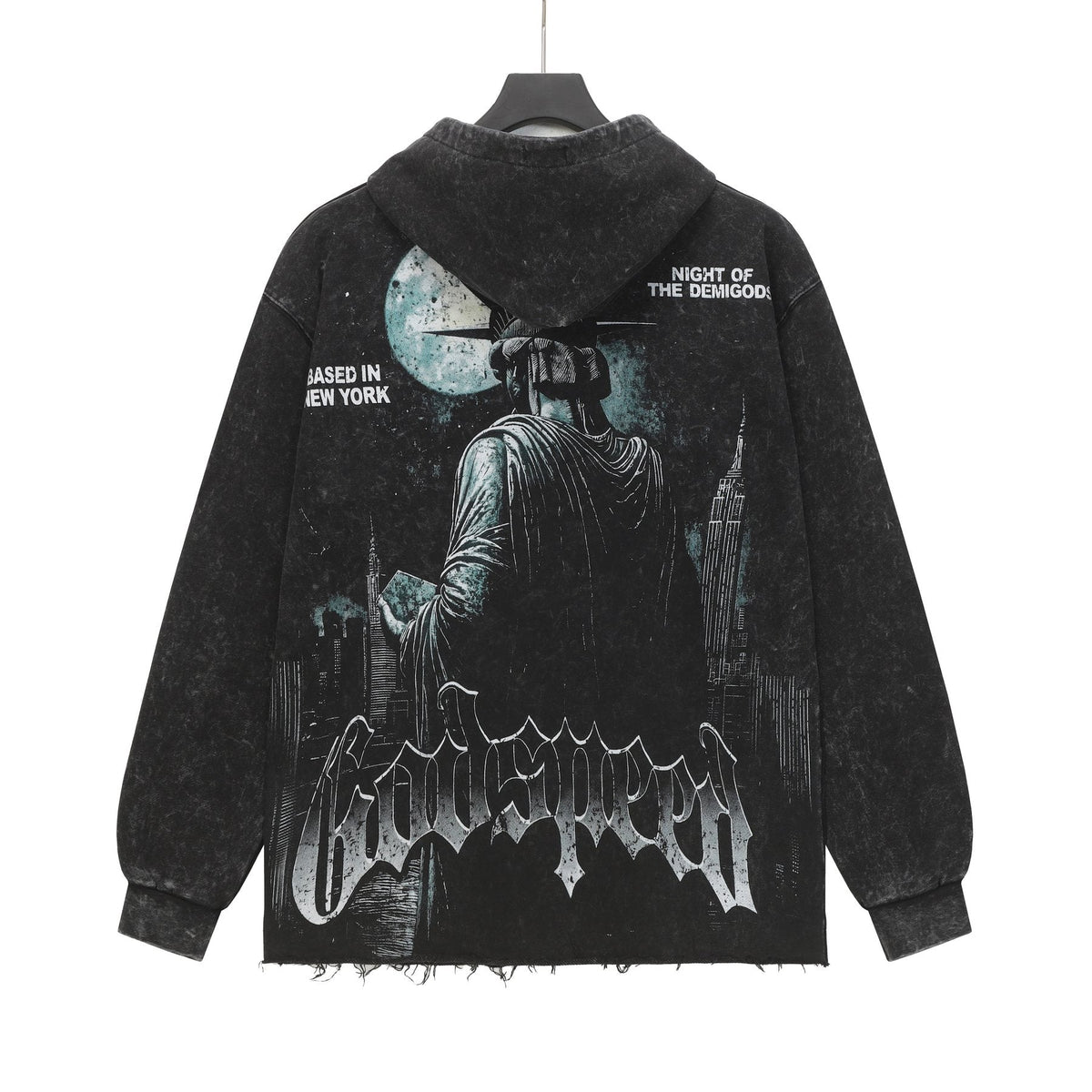 Godspeed Statue of Liberty Graphic Hoodie