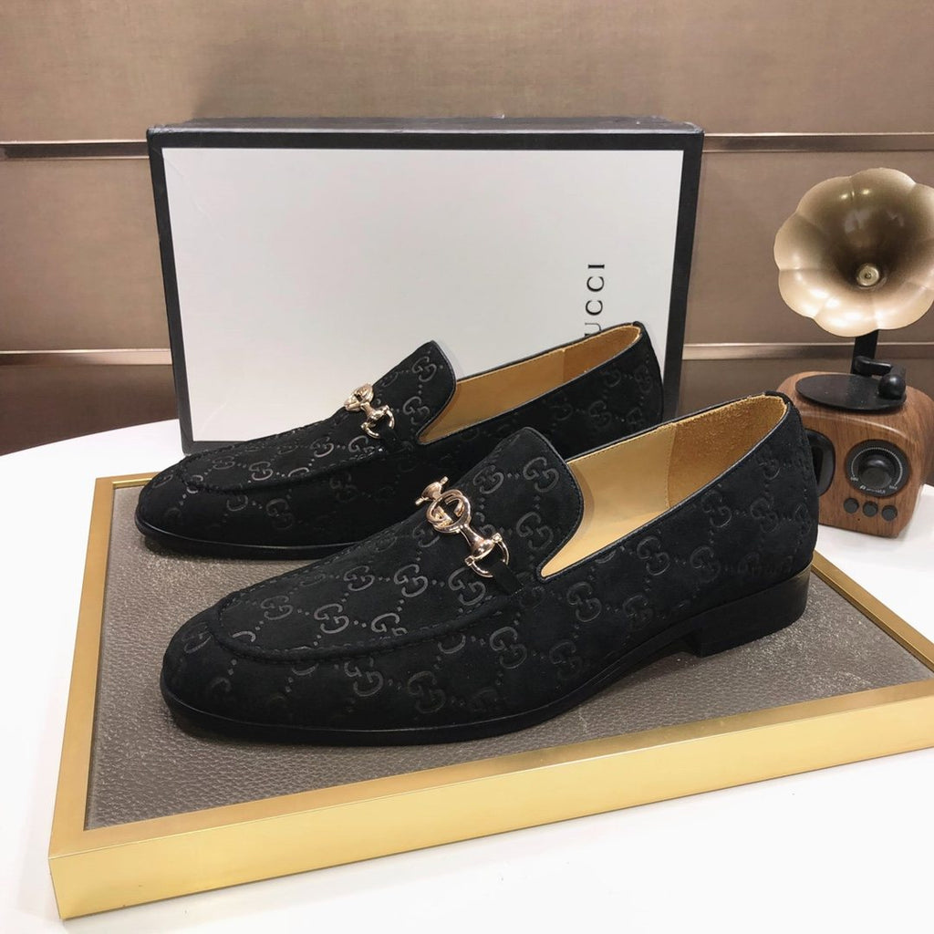 Gucci Men's Patterned Bit Loafers