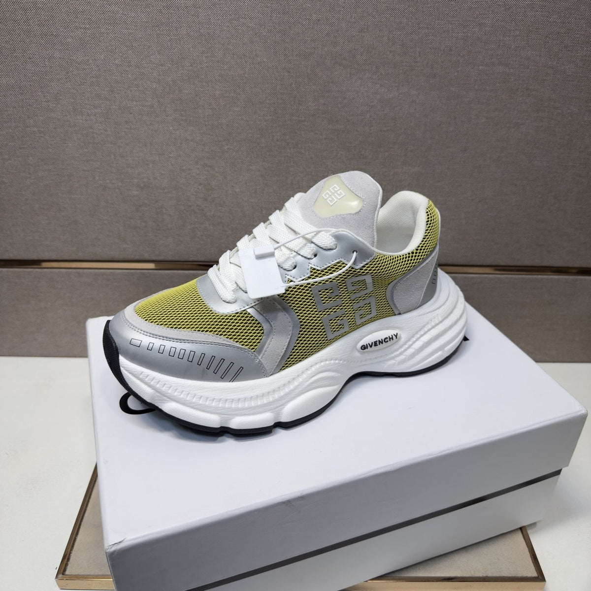 Givenchy Paneled Low-Top Sneakers
